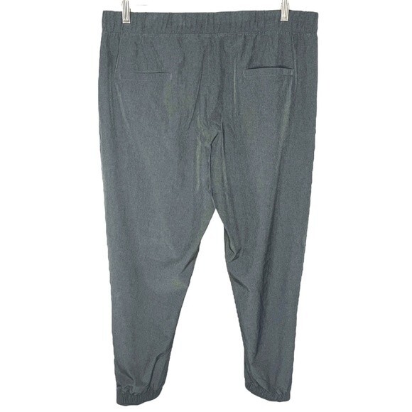 Albion Fit Jetsetters Joggers sz L * Charcoal Gray Jetsetter Jogger Pants - Picture 2 of 7